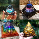 Large Pyramid Epoxy Resin Silicone Molds Craft Casting Crystal Jewel