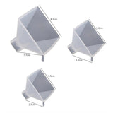 Large Pyramid Epoxy Resin Silicone Molds Craft Casting Crystal Jewel