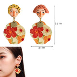Colourful Dangle Earrings Stud Earring Y2K Pendientes In Resin Earings
