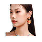 Colourful Dangle Earrings Stud Earring Y2K Pendientes In Resin Earings