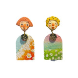 Colourful Dangle Earrings Stud Earring Y2K Pendientes In Resin Earings