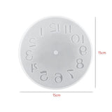 Shapes Clock Silicone Mold DIY Epoxy Resin Mold Pointer Accessories