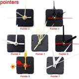 Shapes Clock Silicone Mold DIY Epoxy Resin Mold Pointer Accessories