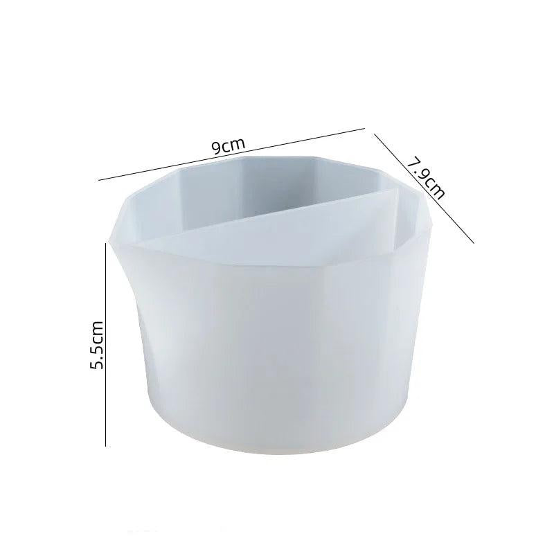 Silicone Measuring Cup 100ML 750ML For Resin Molds Epoxy Mixing Cups