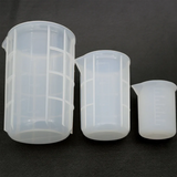 Silicone Measuring Cup 100ML 750ML For Resin Molds Epoxy Mixing Cups