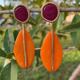 Resin Water Drop Earrings for Party