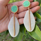 Resin Water Drop Earrings for Party