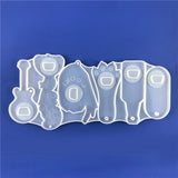 Resin Mold Beer Spanner Bottle Opener for DIY Crafts