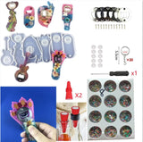 Resin Mold Beer Spanner Bottle Opener for DIY Crafts