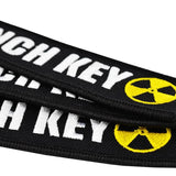 POMPOM Happiness Launch Key Keychains for Motorcycles and Cars