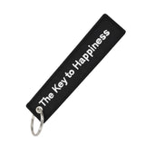 POMPOM Happiness Launch Key Keychains for Motorcycles and Cars