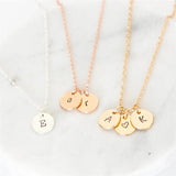 6mm Initial Letter Customized Name Necklace Stainless Steel Choker Women