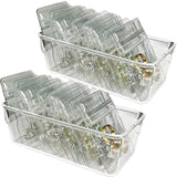50PCS Anti-Oxidation Jewelry Storage Bags, Transparent Earring Organizer