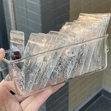 50PCS Anti-Oxidation Jewelry Storage Bags, Transparent Earring Organizer