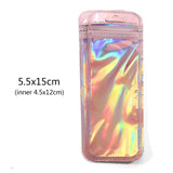 50pcs Iridescent Ziplock Bags for DIY Jewelry & Crafts