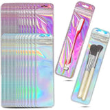50pcs Iridescent Ziplock Bags for DIY Jewelry & Crafts