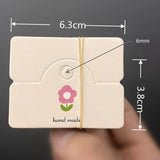 50pcs Hair Accessories Display Paper Cards for Hair Clip Hairpins Jewelry