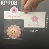 50pcs Hair Accessories Display Paper Cards for Hair Clip Hairpins Jewelry