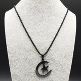Islamic Muslim Amulet Necklace Stainless Steel N3005