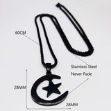 Islamic Muslim Amulet Necklace Stainless Steel N3005