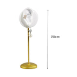 Round Base Earring Display Stand for Dresser Collection