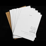 10-30pcs Make a Wish Card Earrings Necklaces Display Cards