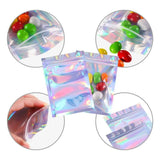 50Pcs Self-Sealing Small Plastic Bags with Clear Window for Jewelry Packaging