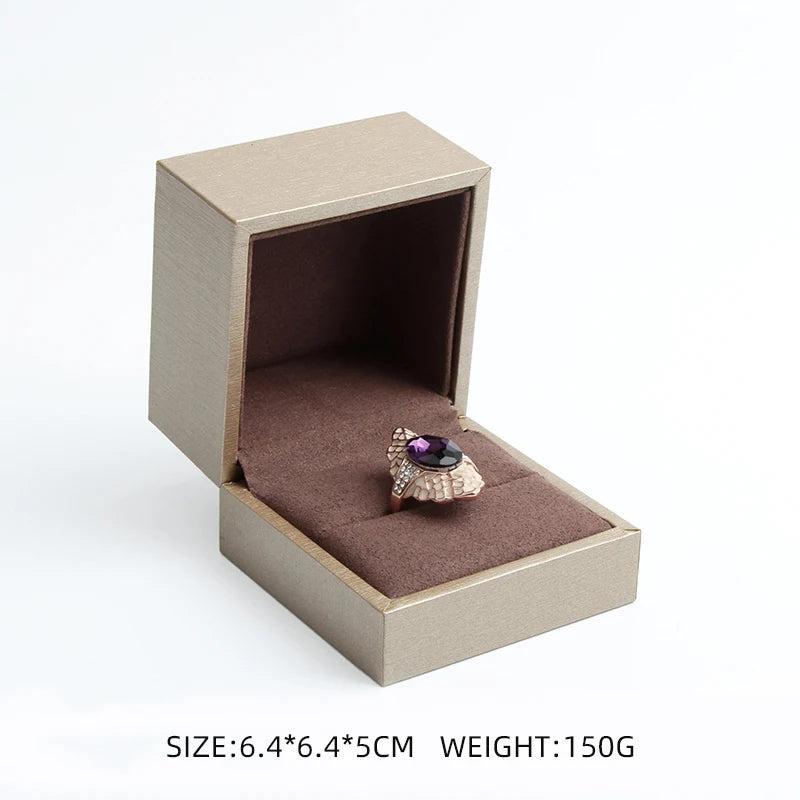 Specialty Paper Jewelry Box Ring Necklace Pendant Packaging