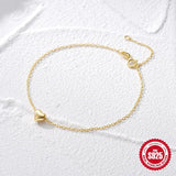 925 Silver Heart-Shape Pendant Bracelets For Couples