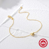 925 Silver Heart-Shape Pendant Bracelets For Couples
