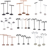 3Pcs Jewelry Metal Earring Holder Display Stand