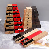 10Pcs Cardboard Jewelry Packaging Box For Ring Necklace Bracelet Pendant