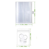Travel Jewelry Organizer Book with PVC Bag