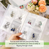 Travel Jewelry Organizer Book with PVC Bag