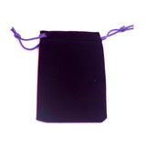 10Pcs Small Velvet Bags Charms Earrings Jewelry Packaging Drawstring Pouches