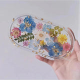 Dried Flowers Pressed Flowers Stickers DIY Coaster Epoxy Resin Pendant Jewelry