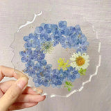 Dried Flowers Pressed Flowers Stickers DIY Coaster Epoxy Resin Pendant Jewelry