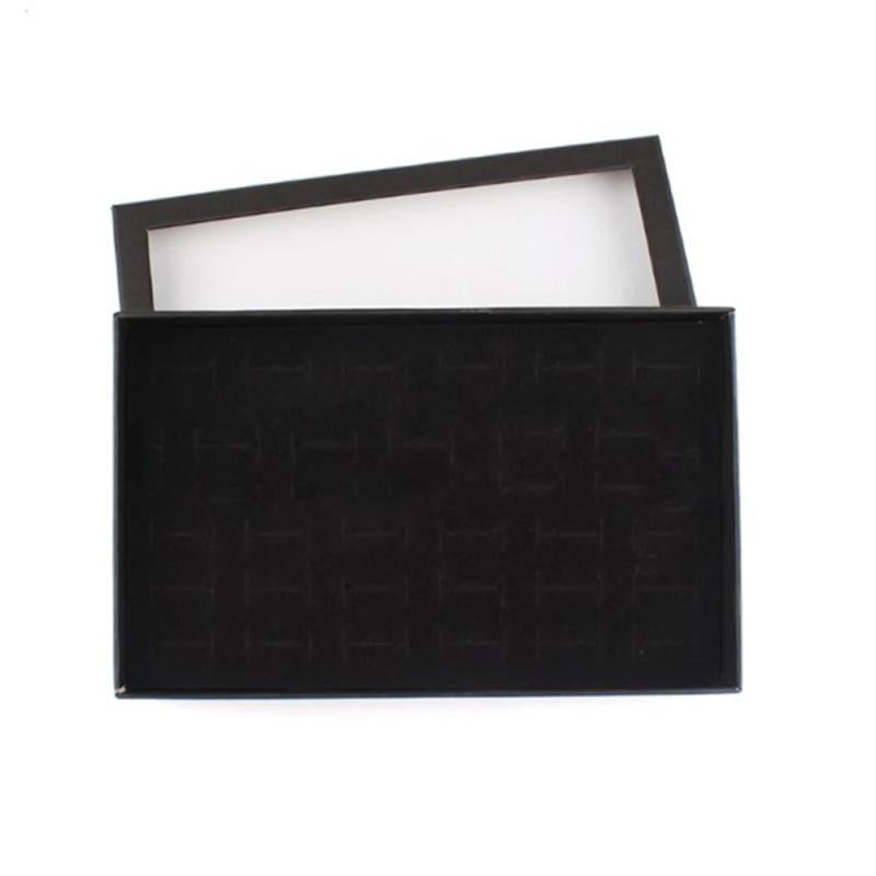 36 Slots Ring Holder Showcase Jewelry Case Organizer