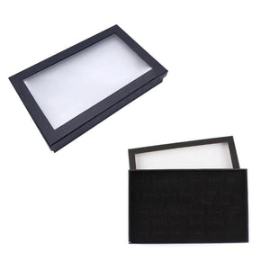 36 Slots Ring Holder Showcase Jewelry Case Organizer