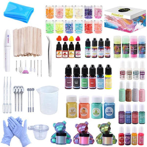 Epoxy Resin Pigment Kit Liquid Colorant Dye UV Resin Coloring Dye Art Ink