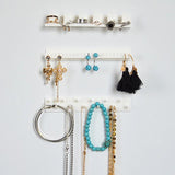 Adhesive Paste Wall Hanger Jewelry Hooks Holder Organizer