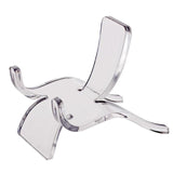 10Pcs Acrylic Mineral Display Stand Rack Shelf for Rocks Collectibles