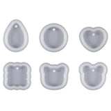 Heart Earring Pendant Silicone Resin Mould DIY Jewelry Making Mold