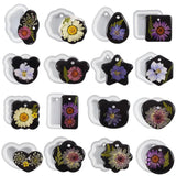 Heart Earring Pendant Silicone Resin Mould DIY Jewelry Making Mold
