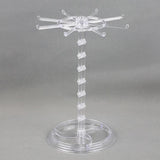 Jewelry Rotating Ring Display Holder Organizer Necklace Keychain Stand