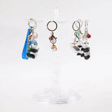 Jewelry Rotating Ring Display Holder Organizer Necklace Keychain Stand