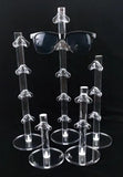 Acrylic Sunglasses Stand Glasses Showcase Display Holder Organizer Rack