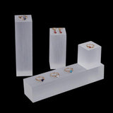 Acrylic Square Block Stamping Jewelry Stand Organizer Tray