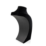 Velvet Necklace Display Bust PU Leather Mannequin Pendant Display