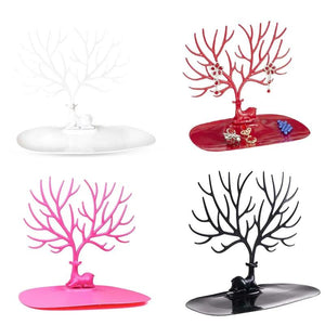 Deer Jewelry Display Stand Earrings Necklace Ring Tree Storage Racks
